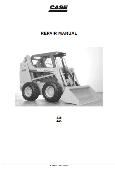 case 435 skid steer service manual|case 435 skid steer manual.